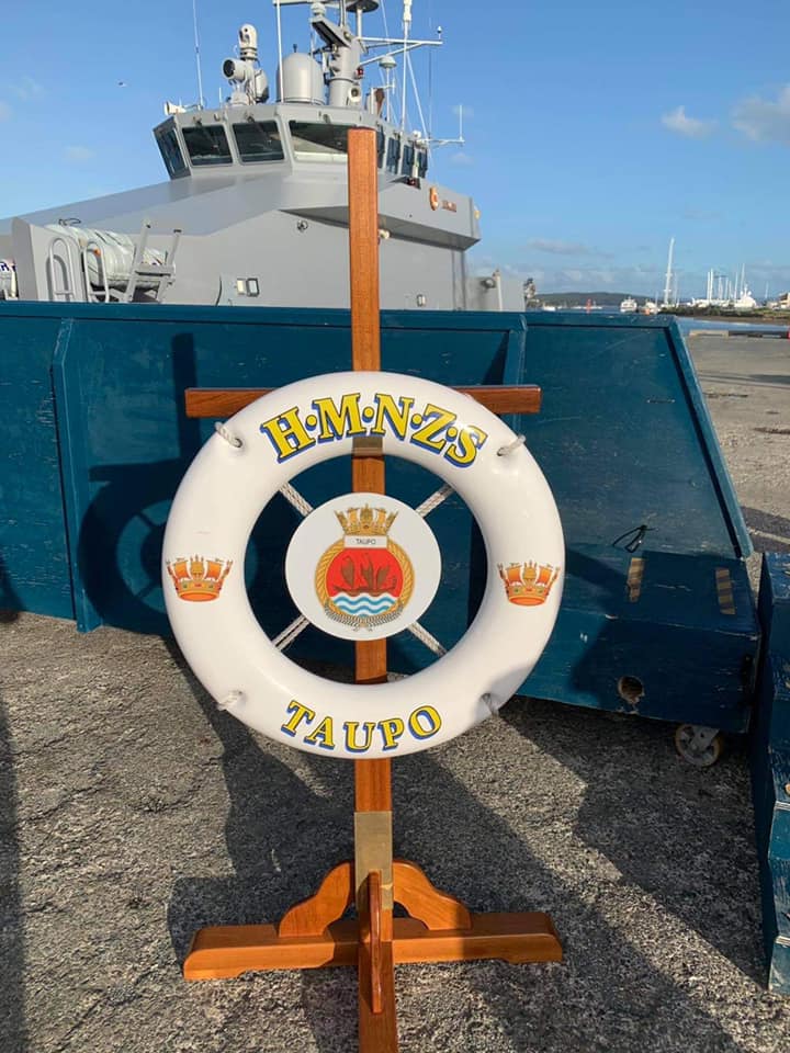 HMNZS Taupo ship visit, 2021.